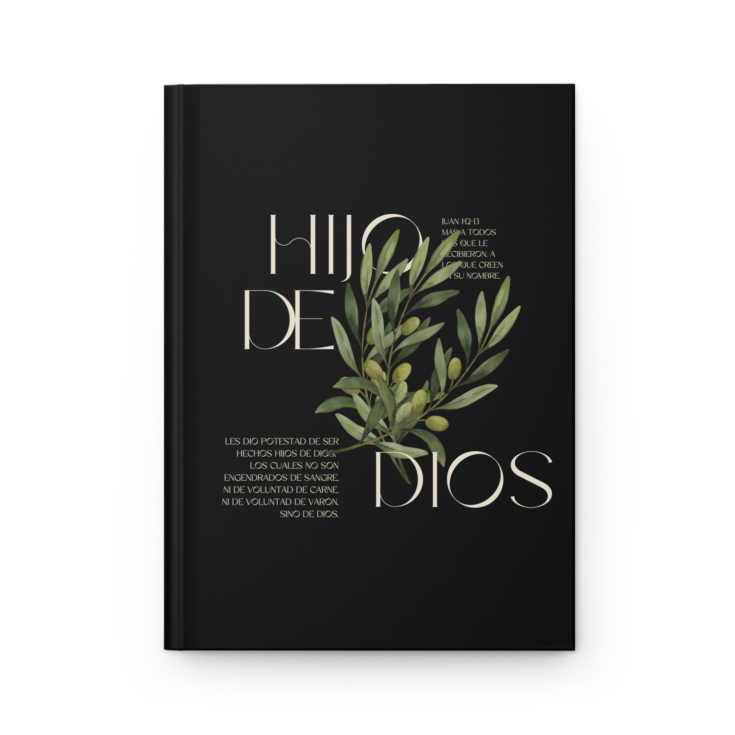 "Hijo de Dios" Olive Branch Hardcover Journal
