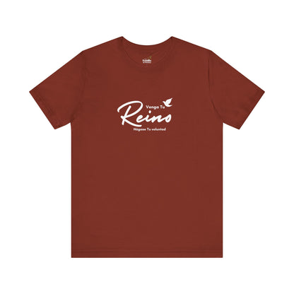 Camiseta Cristiana Unisexo - "Venga tu Reino" Mateo 6:10 Bible Verse Shirt - Christian T-Shirt Unisex - Somos Semilla De Mostaza