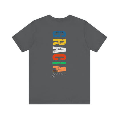 Camiseta Cristiana “Gracia sobre gracia” Juan 1:16 - Unisex Faith Apparel - Christian T-Shirt with Spanish Bible Verse