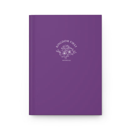 "Kingdom First" Floral Hardcover Matte Journal
