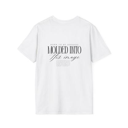 Born to Be Molded T-Shirt — Romans 8:29 Christian Faith Tee