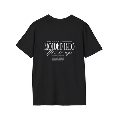 Born to Be Molded T-Shirt — Romans 8:29 Christian Faith Tee