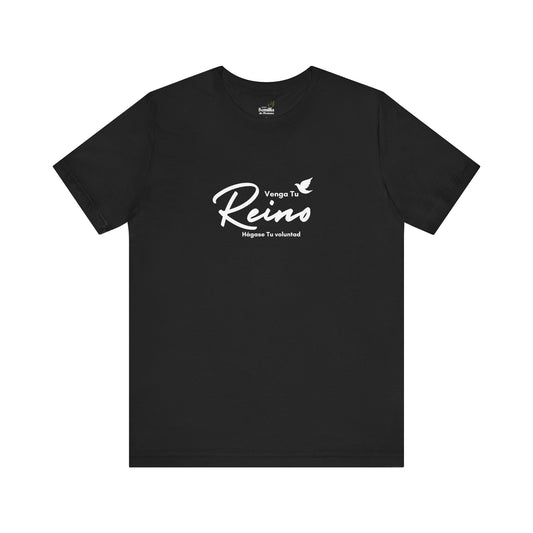 Camiseta Cristiana Unisexo - "Venga tu Reino" Mateo 6:10 Bible Verse Shirt - Christian T-Shirt Unisex