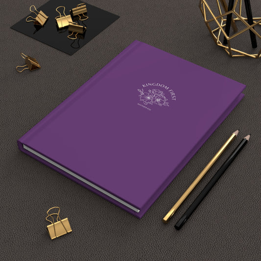 "Kingdom First" Floral Hardcover Matte Journal