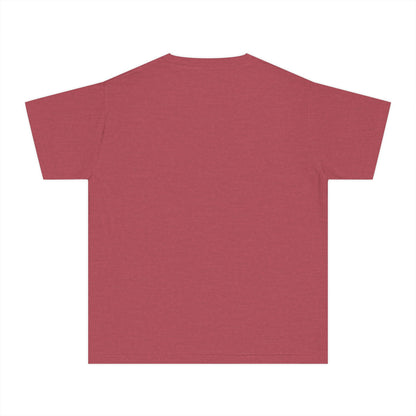 Playera Cristiana Infantil con Versículo - 1 Corintios 13:4-7 en Corazón Rosa - Christian Kids T-shirt "Love Is..."