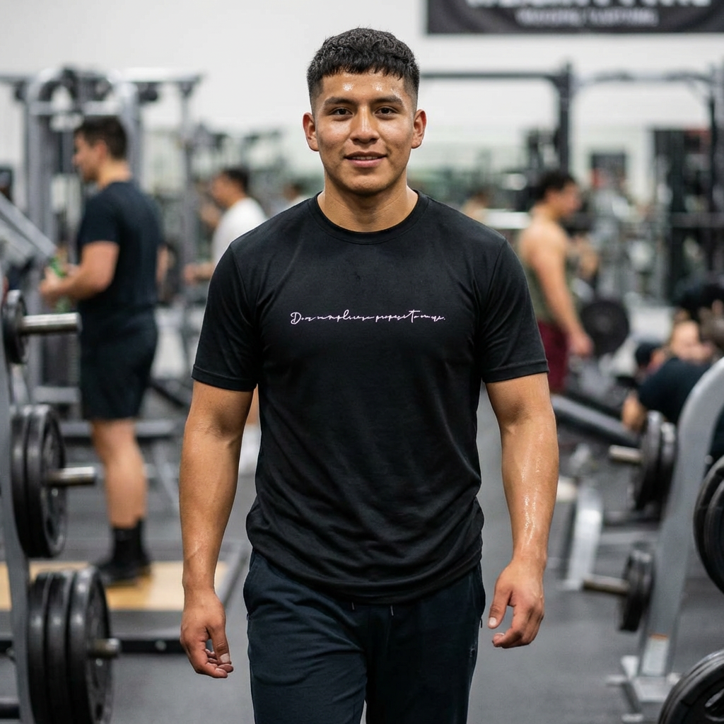 “Dios cumplirá Su propósito en mí.” Moisture Wicking Tee