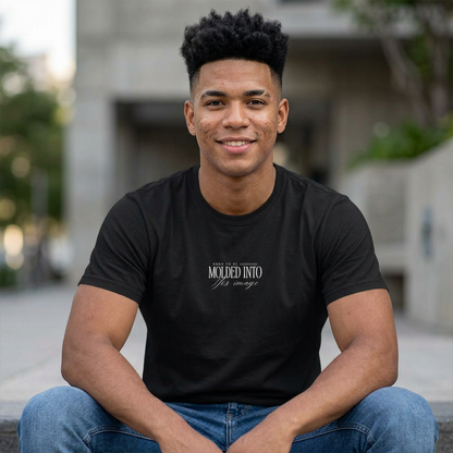 Born to Be Molded T-Shirt — Romans 8:29 Christian Faith Tee