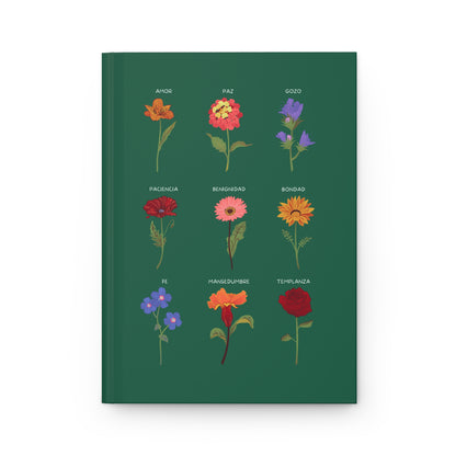 Frutos del Espíritu (Galatas 5:22-23) Hardcover Prayer Journal