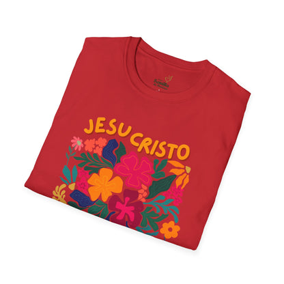 "Jesucristo es el Señor" Floral T-Shirt