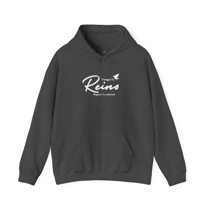 Sudadera Cristiana con Gorro - "Venga tu Reino" Mateo 6:10 - Christian Hoodie - Unisex Faith Sweatshirt in Black, Maroon, Navy