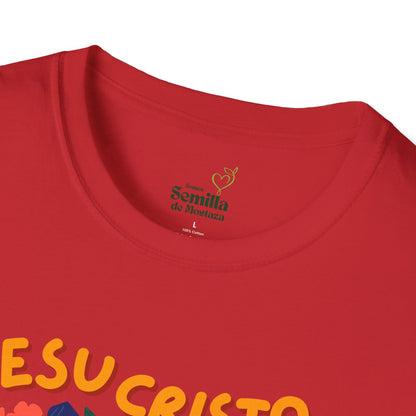 "Jesucristo es el Señor" Floral T-Shirt