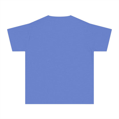 Playera Cristiana Infantil con Versículo - 1 Corintios 13:4-7 en Corazón Rosa - Christian Kids T-shirt "Love Is..."