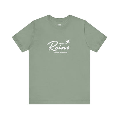 Camiseta Cristiana Unisexo - "Venga tu Reino" Mateo 6:10 Bible Verse Shirt - Christian T-Shirt Unisex - Somos Semilla De Mostaza