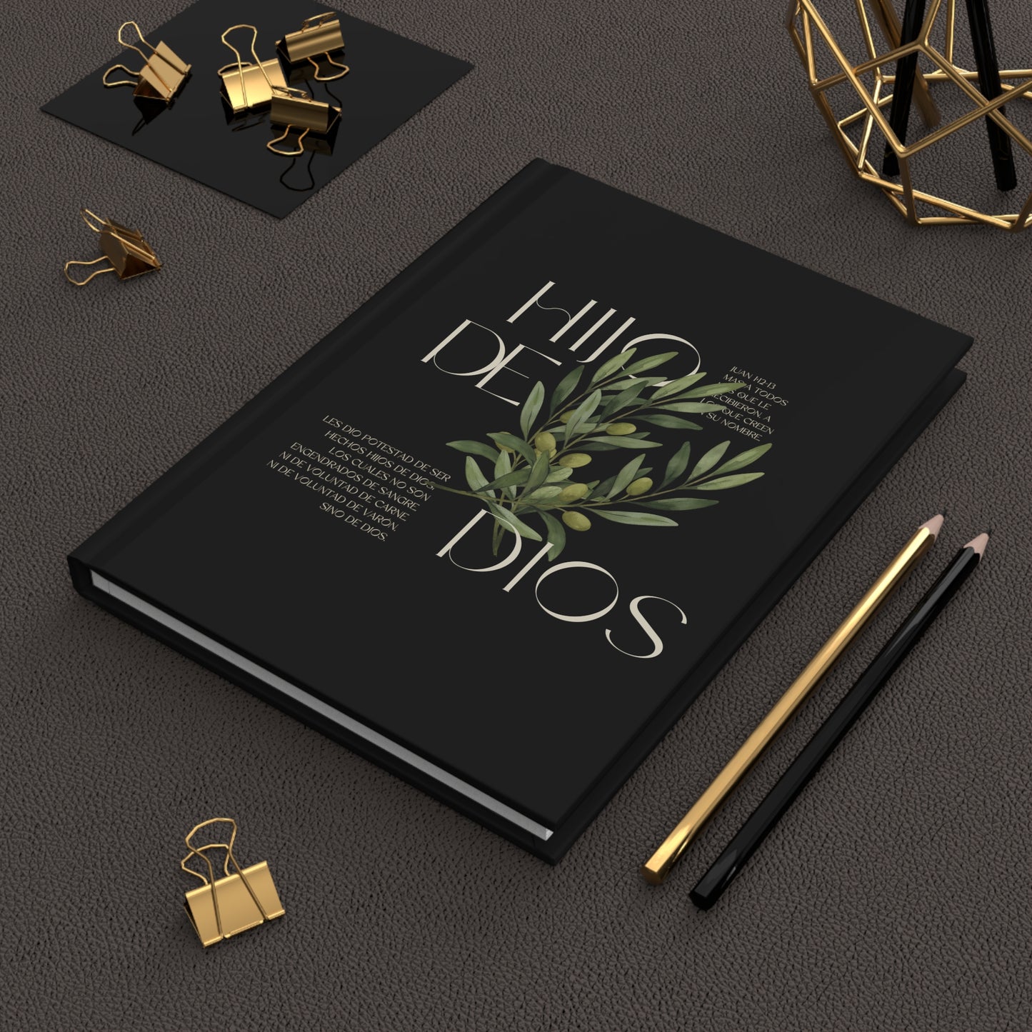 "Hijo de Dios" Olive Branch Hardcover Journal