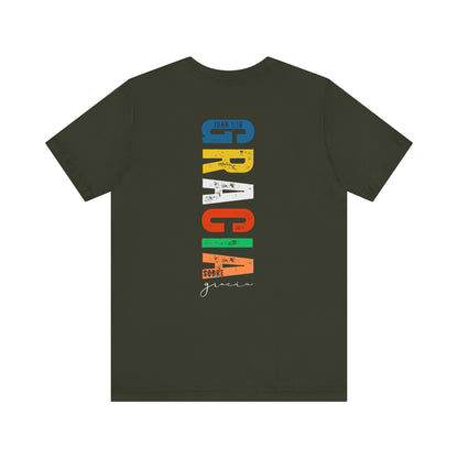 Camiseta Cristiana “Gracia sobre gracia” Juan 1:16 - Unisex Faith Apparel - Christian T-Shirt with Spanish Bible Verse