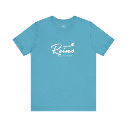 Camiseta Cristiana Unisexo - "Venga tu Reino" Mateo 6:10 Bible Verse Shirt - Christian T-Shirt Unisex - Somos Semilla De Mostaza