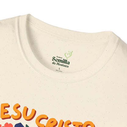 "Jesucristo es el Señor" Floral T-Shirt
