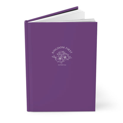 "Kingdom First" Floral Hardcover Matte Journal