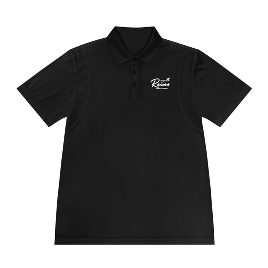 Polo Deportivo para Hombre Cristiano - Christian Men's Sport Polo Shirt - Mateo 6:10 - Moisture-wicking Faith-Based Activewear - Somos Semilla De Mostaza